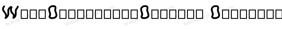 WavyOrnamentalOutline Oblique字体转换